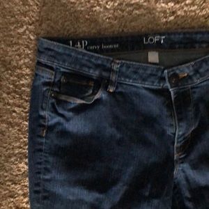 Ann Taylor Loft 14P Curvy Bootcut